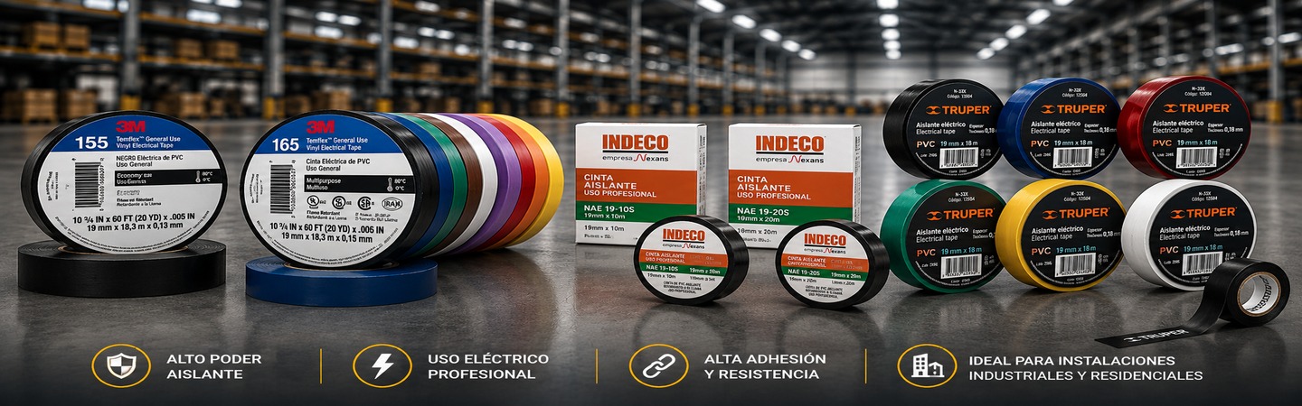 CINTAS PARA INSTALACIONES ELÉCTRICAS