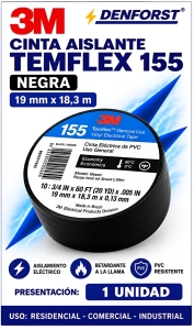 CINTA AISLANTE 3M TEMFLEX 155