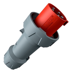 ENCHUFE 63AMP 3P+N+T 415V ROJO 6H IP67 POWERTOP PLUS