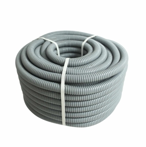 TUBERIA FLEXIBLE C/FORRO DE PVC 3/4″ DE 50MTS, GRIS