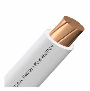CABLE THW-90+PLUS 450/750V 10AWG BLANCO