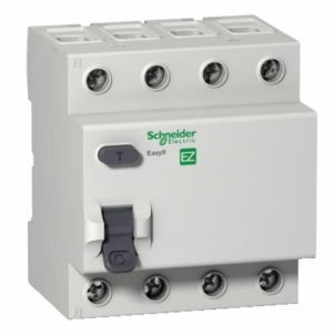 INTERRUPTOR DIFERENCIAL EASY9 DE 4X25 AMP 30MA